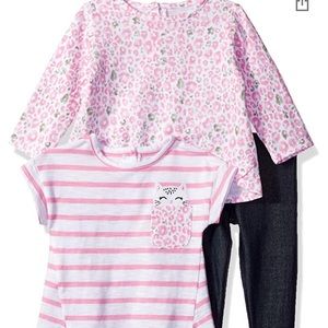 Little Me 12M Baby Girl 3 Piece Set